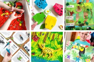 Aktivitas Hewan Hutan untuk Anak Prasekolah